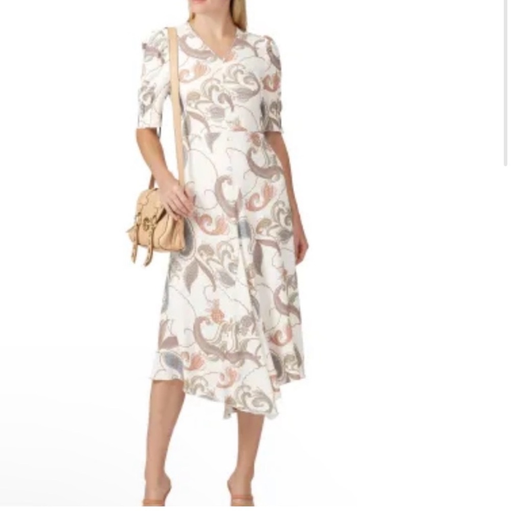 See By Chloe Paisley Print Midi Dress